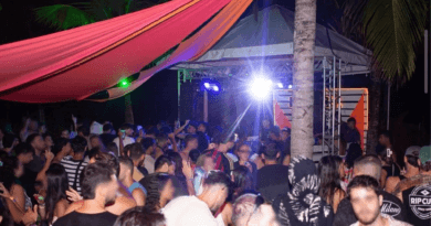 Israelenses em Morro de Sao Paulo Festa Rave