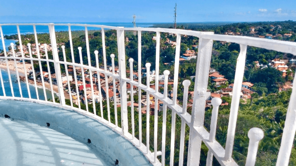 Vista do Farol do Morro de Sao Paulo